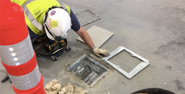 Floor box for electrical