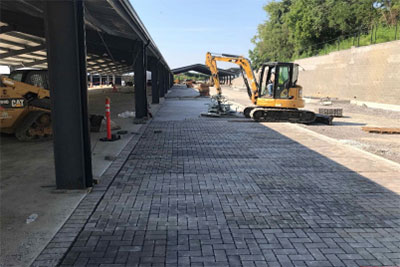 Shed 1 pavers