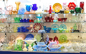 colorful and elegant glass